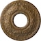 Ekena Millwork Hurley Ceiling Medallion (Fits Canopies up to 7 1/4"), 22 1/8"OD x 7 1/4"ID x 1 3/4"P, Rubbed Bronze CM26HURZS - alternate 1